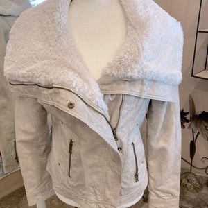 Women’s guess moto jacket size medium